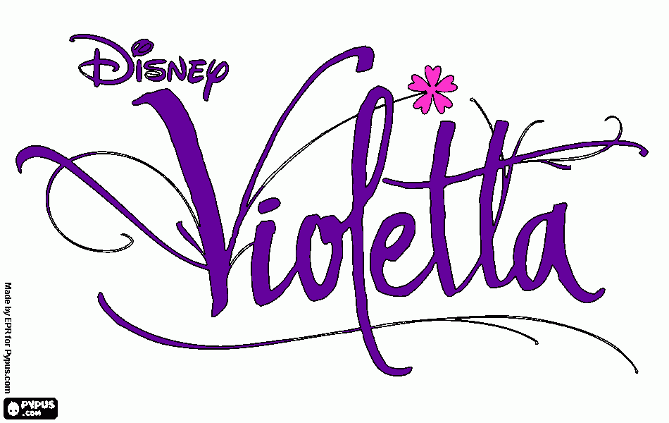 violetta a minha cantora favorita :) para colorir e imprimir