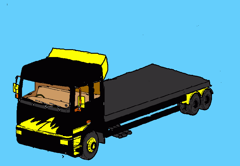 volvo speed para colorir e imprimir