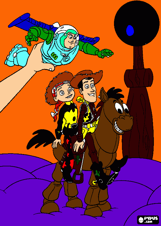 wand hode jessi bus lighther para colorir e imprimir