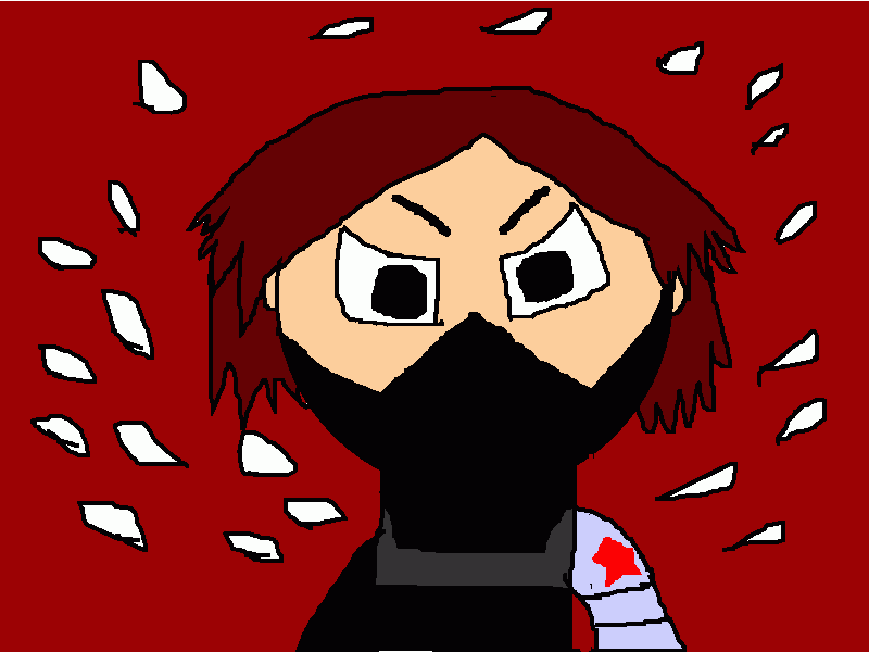 WINTER SOLDIER WHITE WOLF para colorir e imprimir