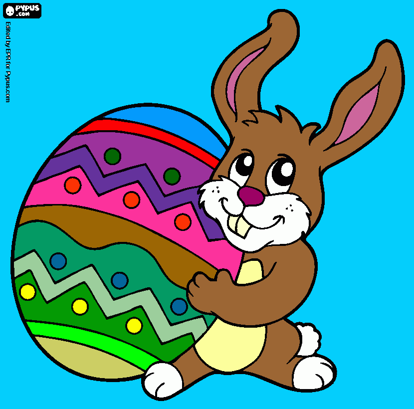 wirlley meu coelho de pascoa jardin para colorir para colorir e imprimir
