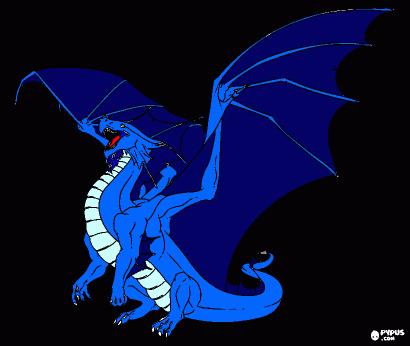 X-Dragon Tr3 para colorir e imprimir