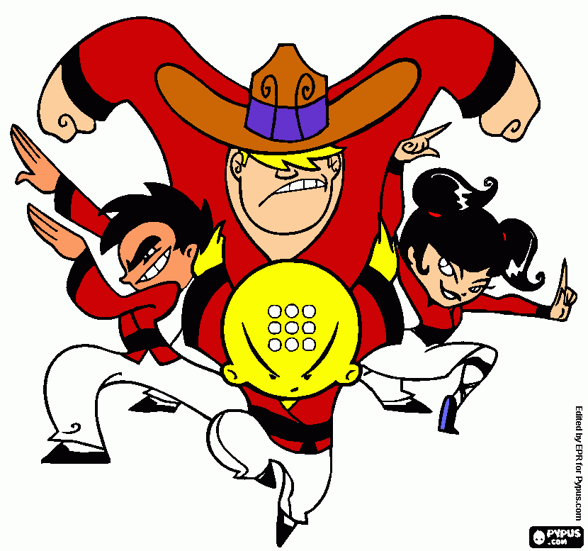 xaolin para colorir e imprimir