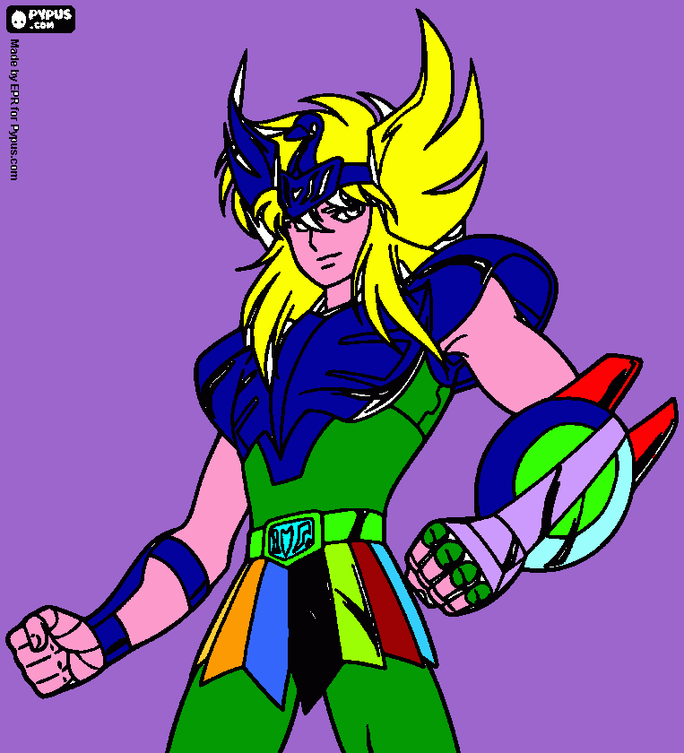 Yoga de Cisne da Sibéria para colorir e imprimir