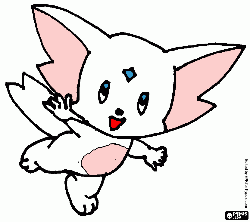 Yoko para colorir e imprimir