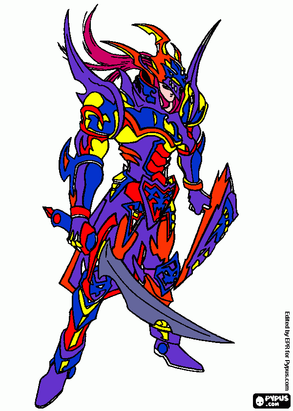 yugio para colorir e imprimir