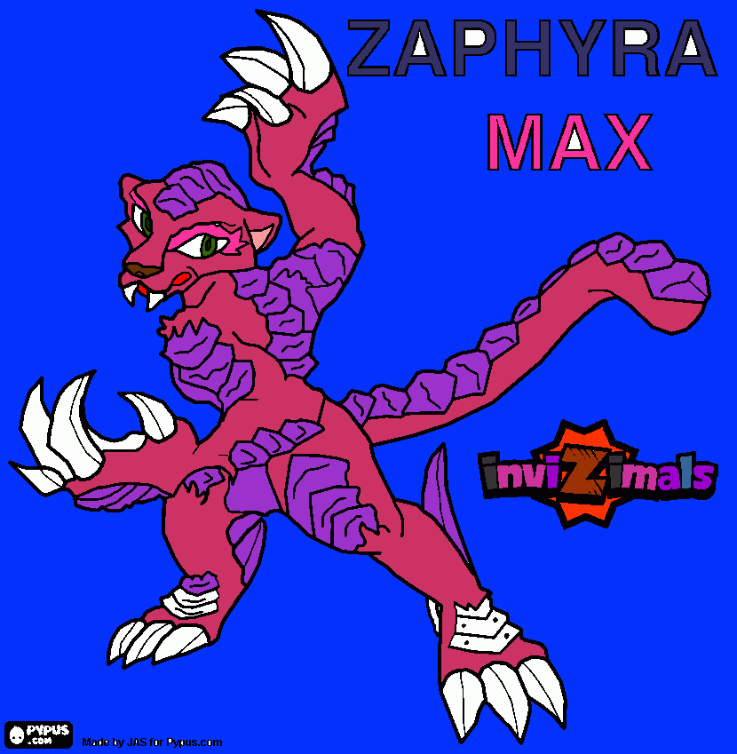 zaphyara para colorir e imprimir