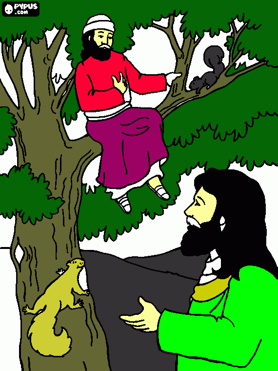 zaqueu para colorir e imprimir