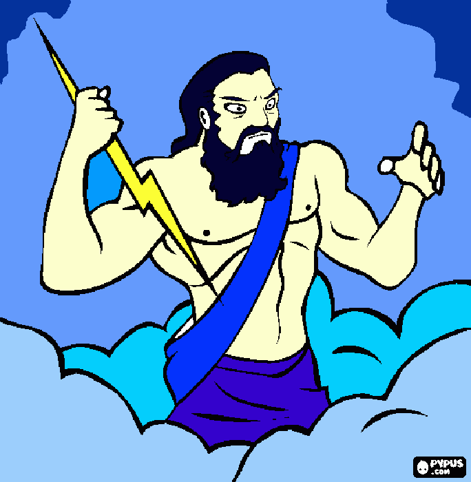 zeus o todo poderoso!!!!!!!!!!!!!!!!!!!!kkkk para colorir e imprimir