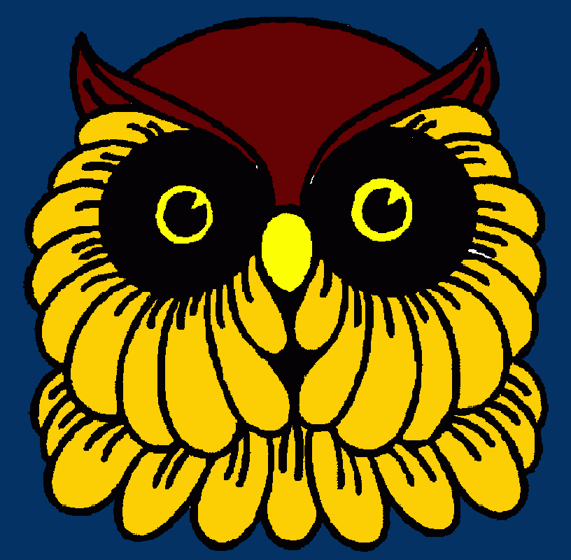 É um(a) coruja bem bonita para colorir e imprimir