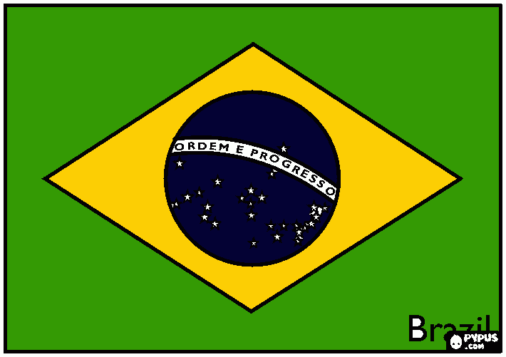 é o brasil para colorir e imprimir