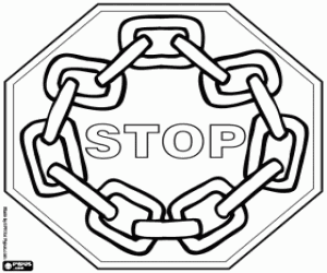 desenho de A abolição da escravatura para colorir