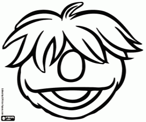 desenho de A cabeça do Groove, os Hobbs para colorir