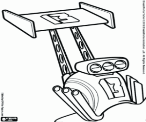 desenho de A concha de caracol número 13 para colorir