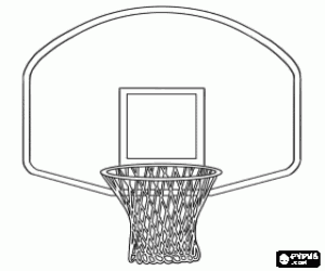 desenho de A essência do basquete para colorir