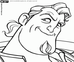 desenho de A face do Sir Clorex para colorir