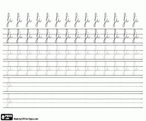 desenho de A sílaba FI para escrever para colorir