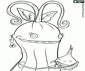 desenho de Amor maternal de picles para colorir