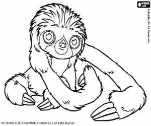 desenho de O animal de estimação de Guy é Braço para colorir