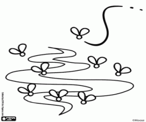 desenho de As moscas do lixo, Trash Pack para colorir