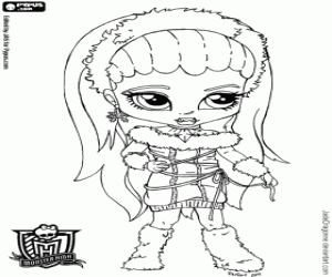 desenho de Baby Abbey Bominable para colorir