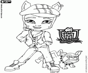 desenho de Baby Clawd para colorir