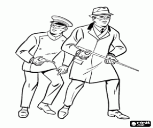 desenho de O Besouro Verde, um herói para colorir