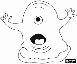 desenho de Bicabonato Ostilizeno Benzoata para colorir