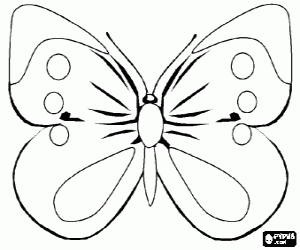 desenho de Borboleta para colorir