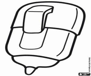 desenho de Uma caneta marcador para trabalho de escritório para colorir