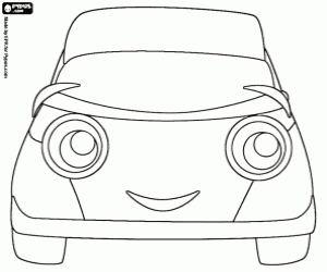 desenho de O carro do Umizoomi para colorir