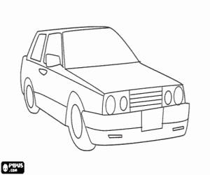 desenho de Carro para colorir