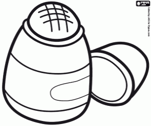 desenho de Cola, goma, grude, adesivo, cola roll-on para colorir