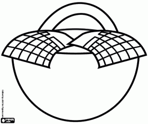 desenho de Comida para a avó para colorir