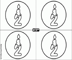 desenho de Meu convite de festa de aniversário para colorir