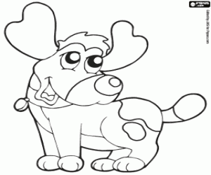 desenho de Cão para colorir