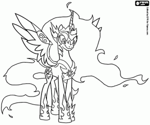 desenho de Daybreaker, Meu pequeno pônei para colorir