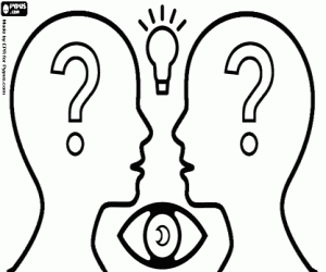 desenho de O dia da filosofia para colorir