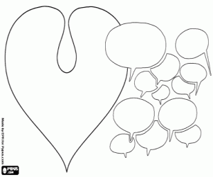 desenho de O dia da voz para colorir