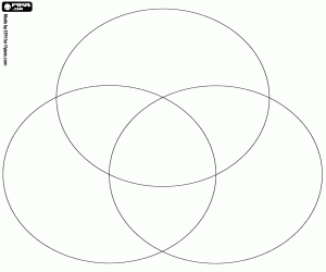 desenho de Diagrama de cores aditivos para colorir