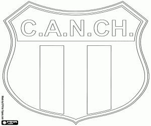 desenho de Distintivo de CA Nueva Chicago para colorir