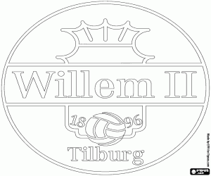 desenho de Distintivo de Willem II para colorir