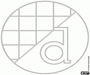 desenho de Distintivo do Dinamo Zagreb para colorir
