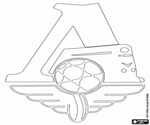 desenho de Distintivo do Lokomotiv Moscou para colorir