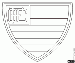 desenho de Distintivo do Oeste FC para colorir