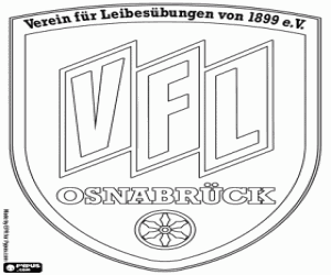 desenho de Distintivo do VfL Osnabrück para colorir