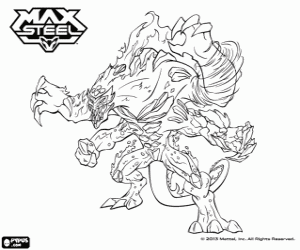 desenho de Elementor de Max Steel para colorir