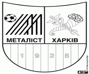 desenho de Emblema de Metalist Kharkiv para colorir