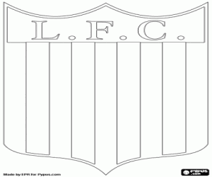 desenho de Emblema do Liverpool FC, Uruguai para colorir