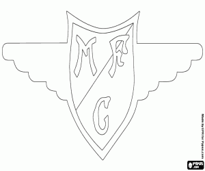 desenho de Emblema do Moreirense FC para colorir